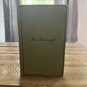 Wake-Robin By John Burroughs‎ Antique Green Hardcover